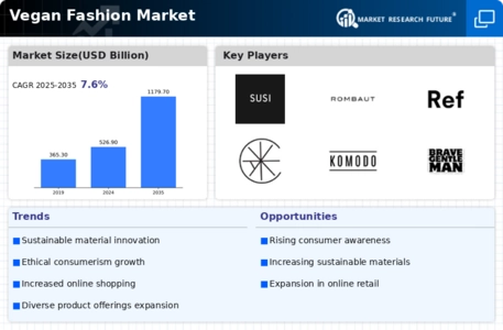 Vegan Fashion Market Infographic