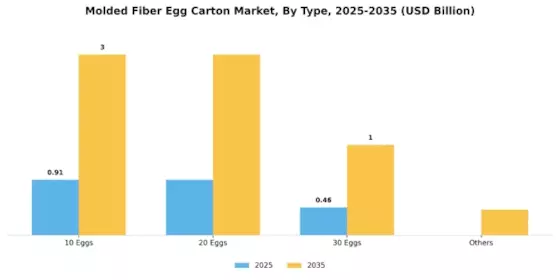 Molded Fiber Egg Carton Market Segment Image 0