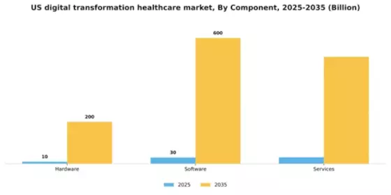 US Digital Transformation Healthcare Market Segment Image 1