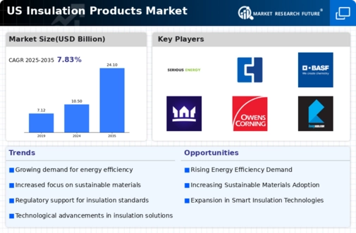 US Insulation Products Market Infographic