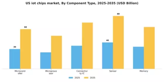 US IoT Chips Market Segment Image 1