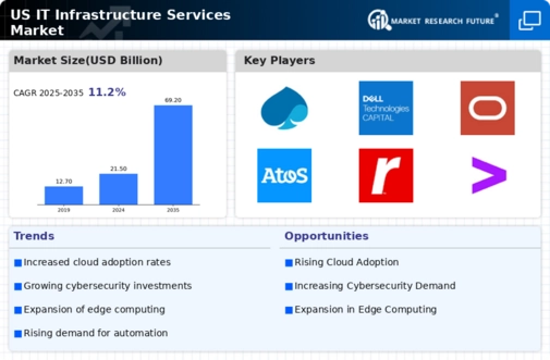 US IT Infrastructure Services Market Infographic