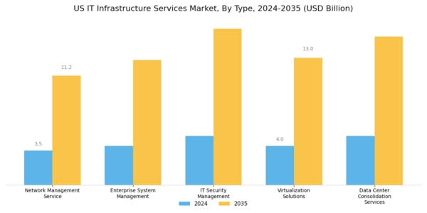 US IT Infrastructure Services Market Segment Image 0