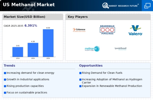 US Methanol Market Infographic