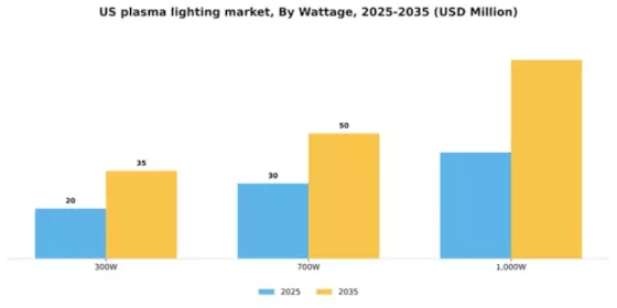 US Plasma Lighting Market Segment Image 2
