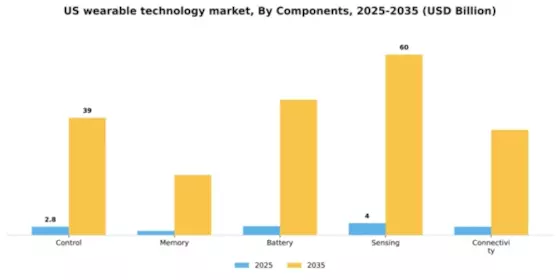 US Wearable Technology Market Segment Image 1