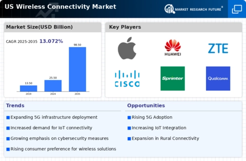 US Wireless Connectivity Market Infographic