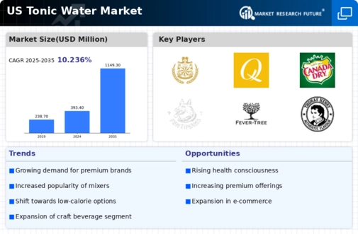 US Tonic Water Market Infographic