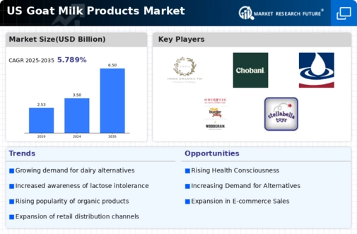 US Goat Milk Products Market Infographic