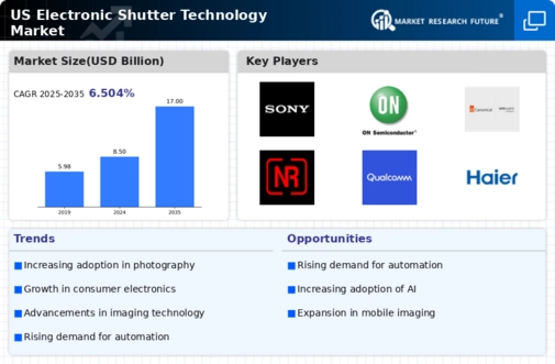 US Electronic Shutter Technology Market Infographic