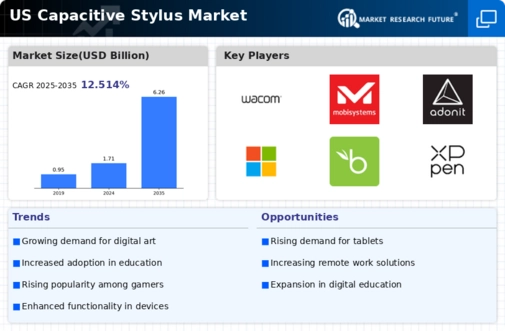 US Capacitive Stylus Market Infographic
