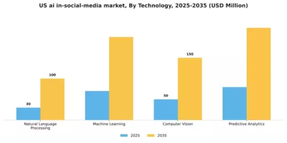 US AI in Social Media Market Segment Image 3