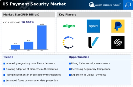 US Payment Security Market Infographic