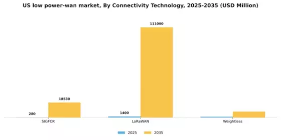 US Low Power WAN Market Segment Image 0