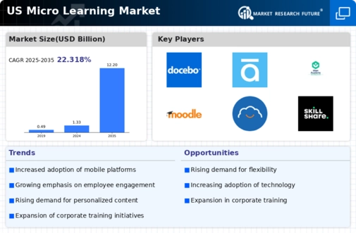 US Micro learning Market Infographic