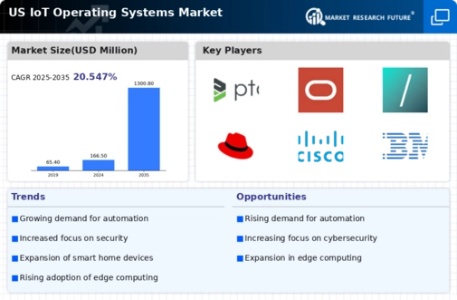 US IoT Operating Systems Market Infographic