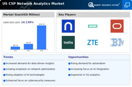 US CSP Network Analytics Market Infographic