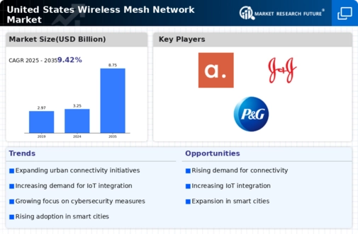 US Wireless Mesh Network Market Infographic