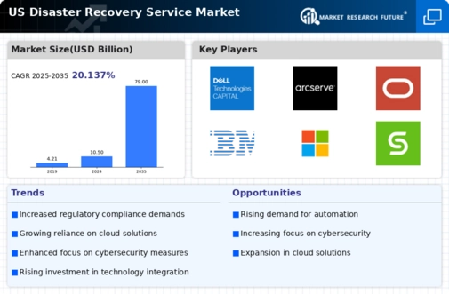 US Disaster Recovery Service Market Infographic