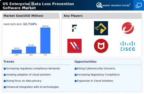 US Enterprise Data Loss Prevention Software Market Infographic