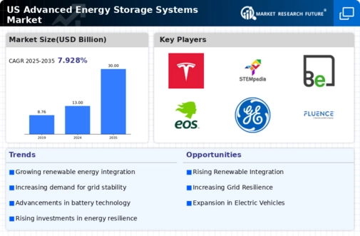 US Advanced Energy Storage Systems Market Infographic