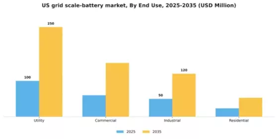 US Grid Scale Battery Market Segment Image 1
