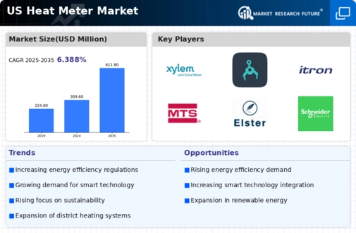 US Heat Meter Market Infographic