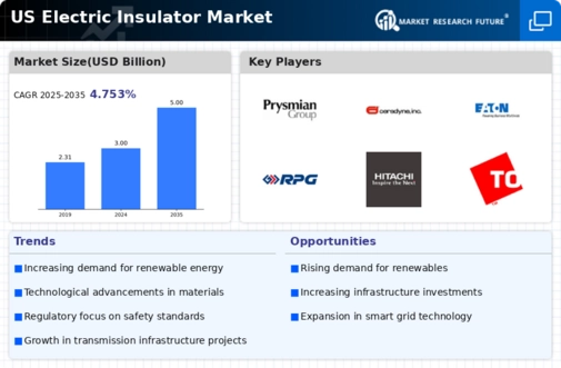 US Electric Insulator Market Infographic