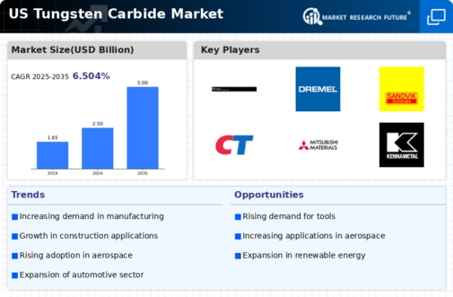 US Tungsten Carbide Market Infographic