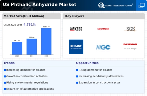 US Phthalic Anhydride Market Infographic