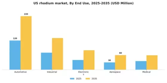US Rhodium Market Segment Image 1