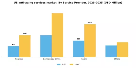 US Anti-Aging Services Market Segment Image 0