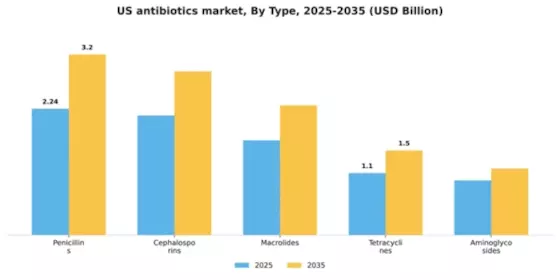 US Antibiotics Market Segment Image 3