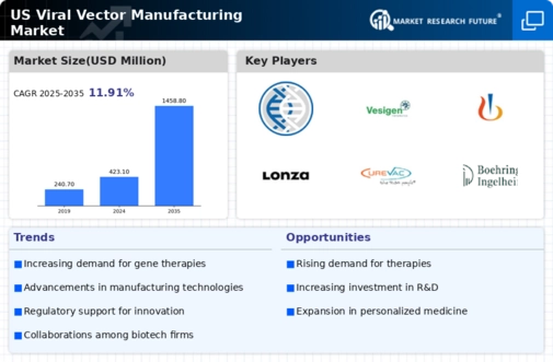 US Viral Vector Manufacturing Market Infographic