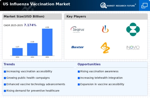 US Influenza Vaccination Market Infographic