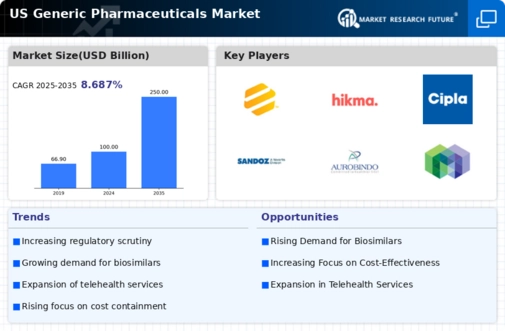 US Generic Pharmaceuticals Market Infographic