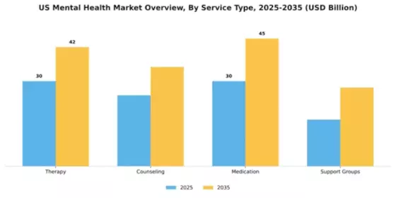 US Mental Health Market Segment Image 2