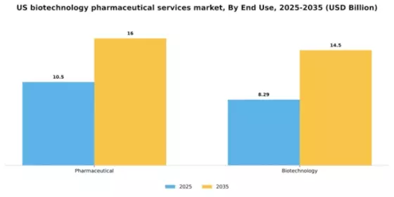 US Biotechnology Pharmaceutical Services Outsources Market Segment Image 0