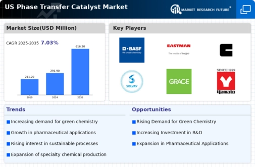 US Phase-Transfer Catalyst Market Infographic US Phase-Transfer Catalyst Market Infographic