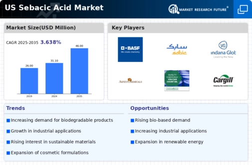 US Sebacic Acid Market Infographic