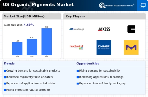 US Organic Pigments Market Infographic
