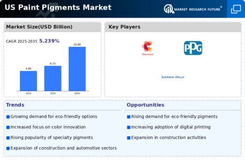 US Paint Pigments Market Infographic