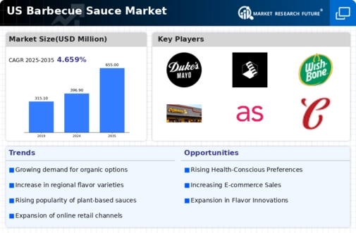 US Barbecue Sauce Market Infographic