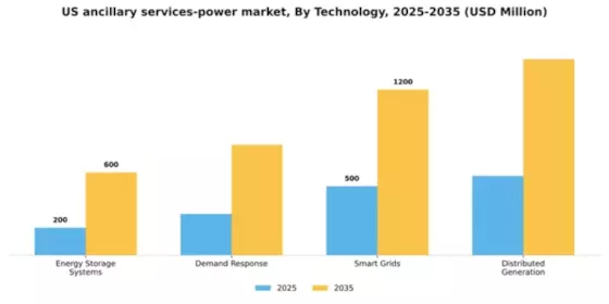US Ancillary Services Power Market Segment Image 3