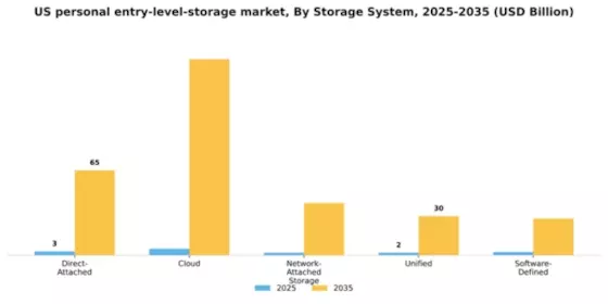 US Personal Entry Level Storage Market Segment Image 1
