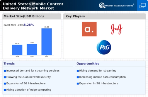 US Mobile Content Delivery Network Market Infographic