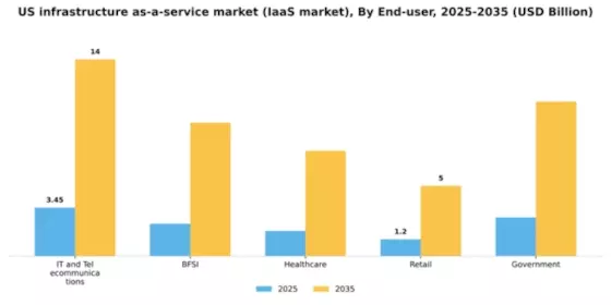 US Infrastructure as a Service Market Segment Image 2