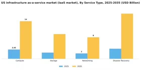 US Infrastructure as a Service Market Segment Image 3