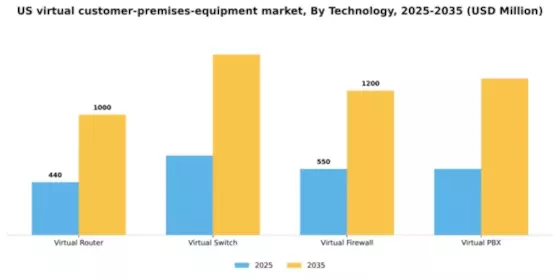 US Virtual Customer Premises Equipment Market Segment Image 3