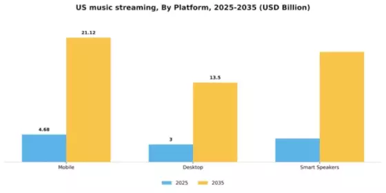 US Music Streaming Market Segment Image 1